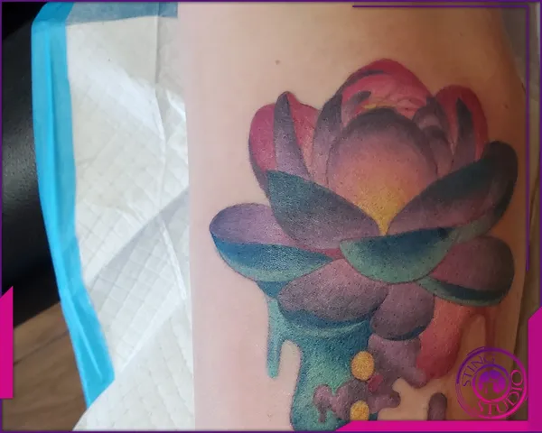 Colour tattoo by Derrick at Sting Studio Ottawa