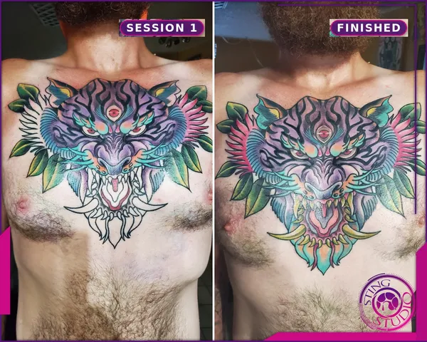 Colour tattoo by Derrick at Sting Studio Ottawa