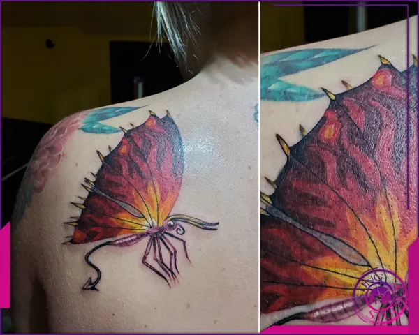 Colour tattoo by Derrick at Sting Studio Ottawa