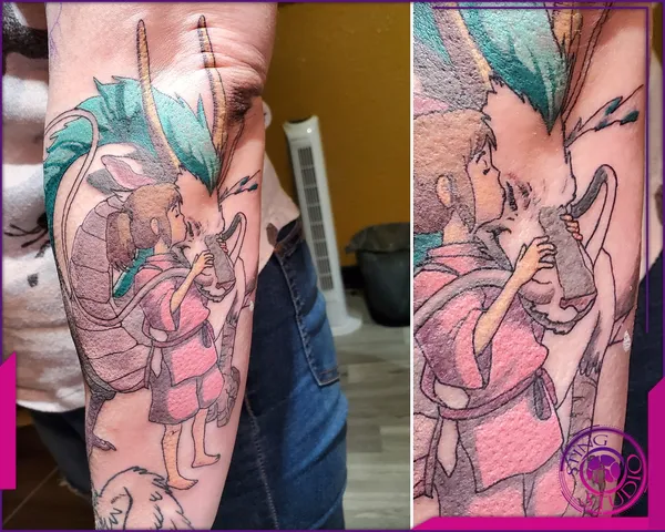Colour tattoo by Derrick at Sting Studio Ottawa