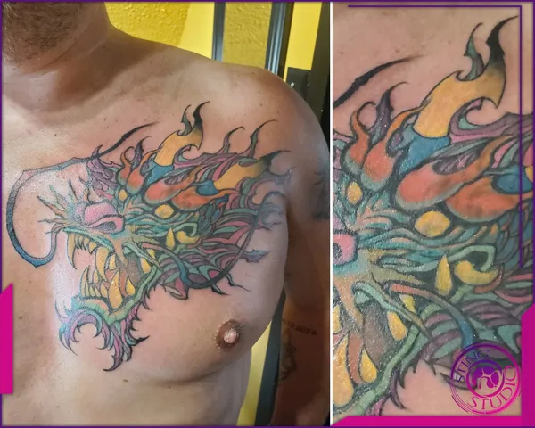 Colour tattoo by Derrick at Sting Studio Ottawa