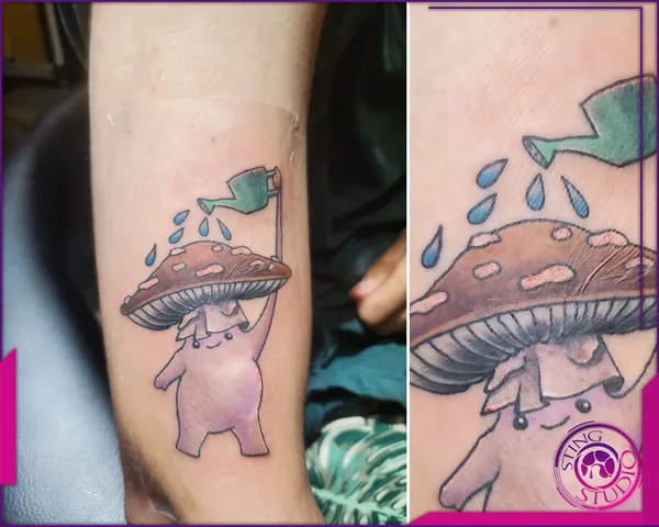 Colour tattoo by Derrick at Sting Studio Ottawa