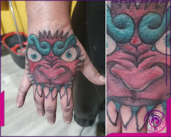 Colour tattoo by Derrick at Sting Studio Ottawa