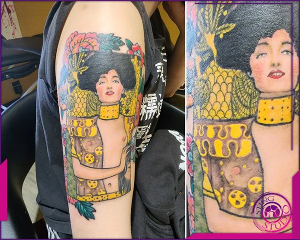 Colour tattoo by Derrick at Sting Studio Ottawa