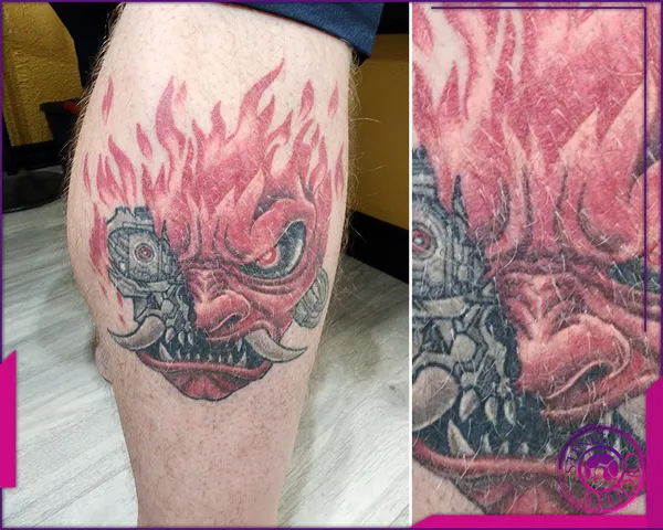 Colour tattoo by Derrick at Sting Studio Ottawa
