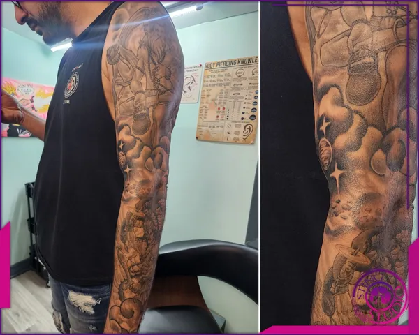 Colour tattoo by Derrick at Sting Studio Ottawa