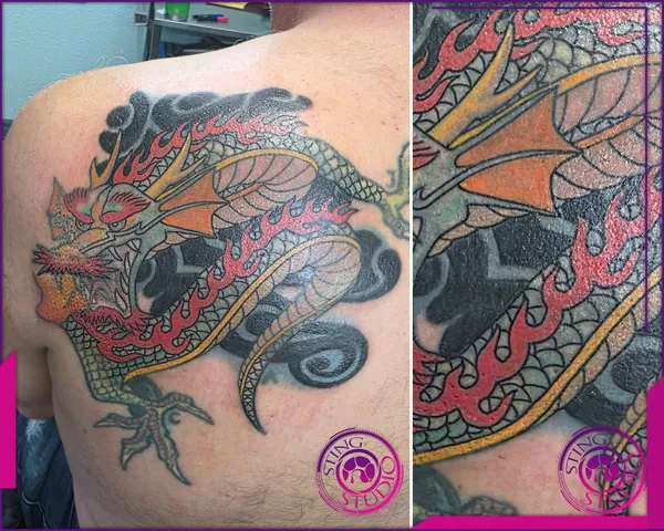 Colour tattoo by Derrick at Sting Studio Ottawa