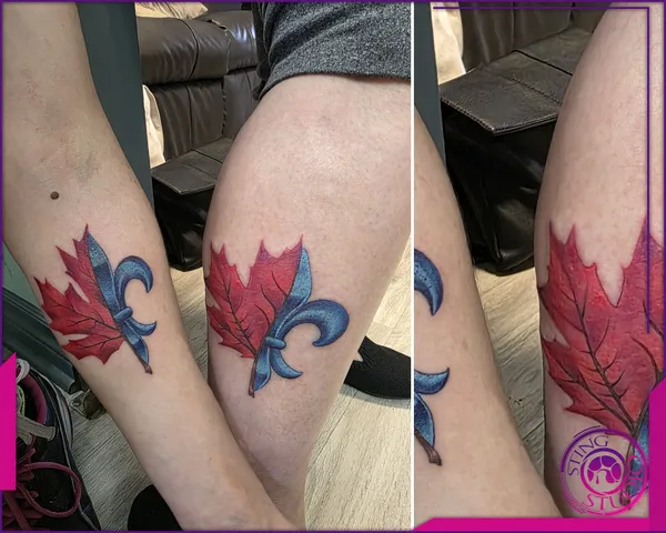 Colour tattoo by Derrick at Sting Studio Ottawa