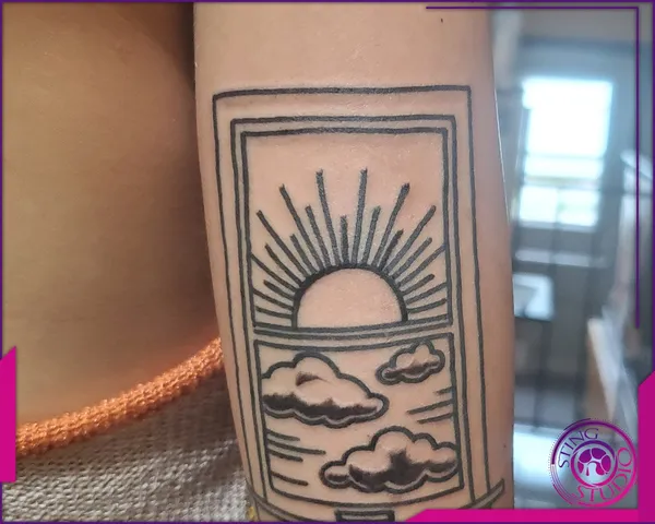 Blackwork tattoo by Derrick at Sting Studio Ottawa