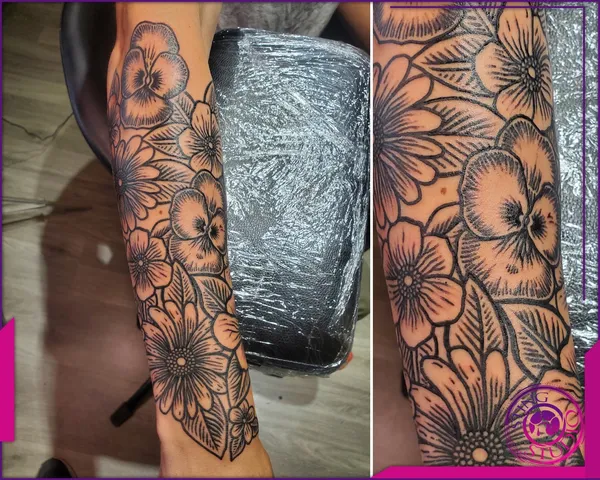 Blackwork tattoo by Derrick at Sting Studio Ottawa