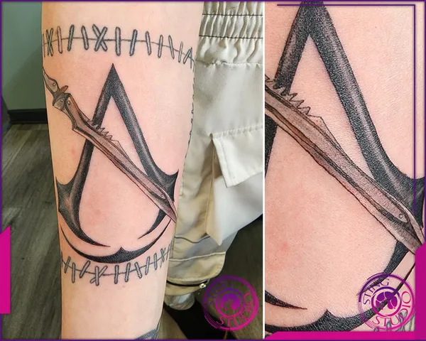 Blackwork tattoo by Derrick at Sting Studio Ottawa
