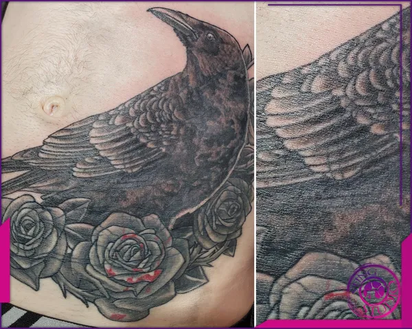 Blackwork tattoo by Derrick at Sting Studio Ottawa