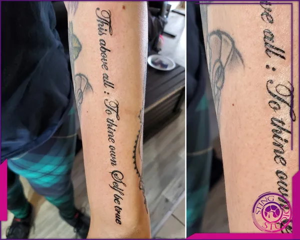Linework tattoo by Derrick at Sting Studio Ottawa