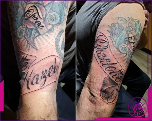 Linework tattoo by Derrick at Sting Studio Ottawa