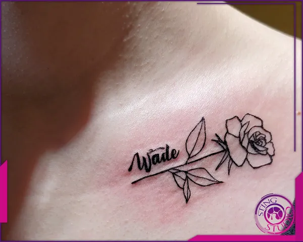 Linework tattoo by Derrick at Sting Studio Ottawa