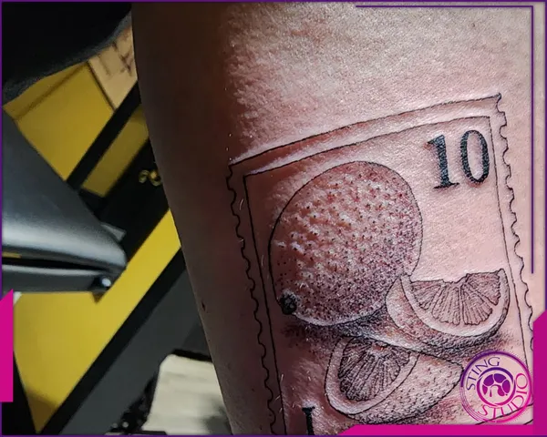 Linework tattoo by Derrick at Sting Studio Ottawa