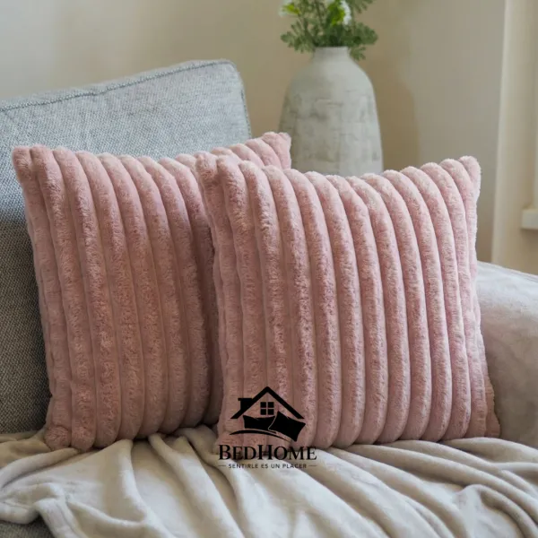 Alaska Palo de Rosa – Cojines, 30 cm x 50 cm