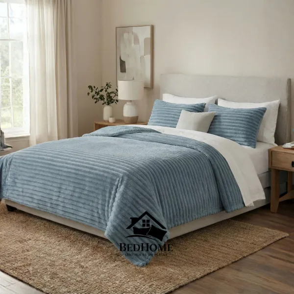 Alaska Azul PIedra – Funda de Duvet´s, 1 1/2 Plz