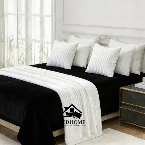 Alaska Blanco – Pie de Cama, 1 1/2 Plz
