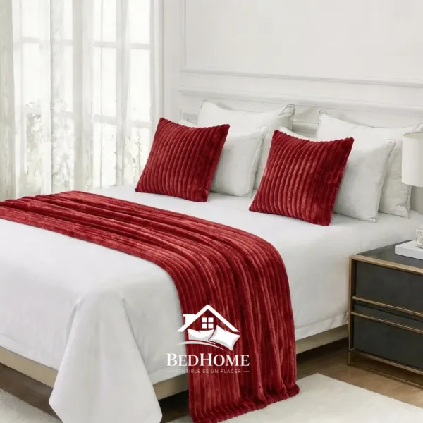 Alaska Rojo  – Pie de Cama, 1 1/2 Plz