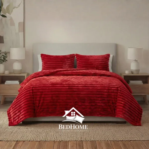 Alaska Rojo  – Funda de Duvet´s, 1 1/2 Plz