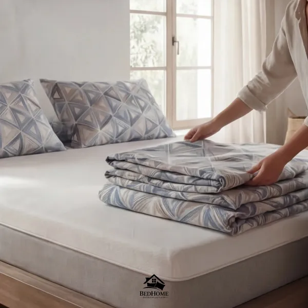 Sabana Premium estampada OCEAN SUITE – 3 Plazas King