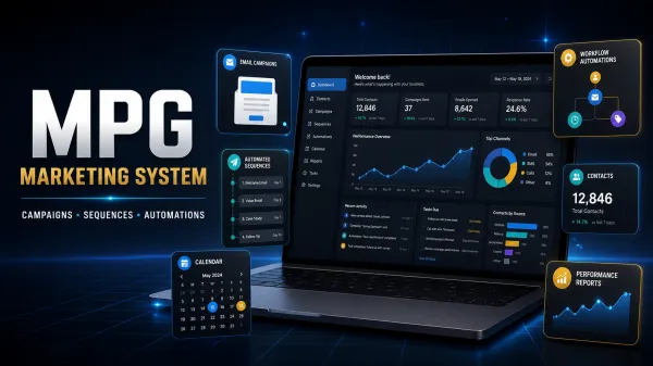 MPG Marketing System Dashboard and Automations preview