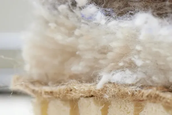 British wool and Peruvian alpaca fibres used in The Grand Luxe Mattress by Avocado