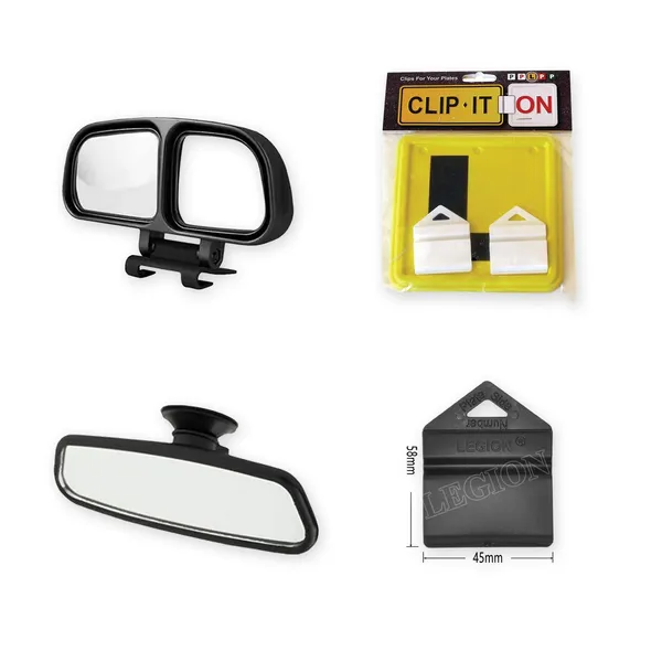 Driving instructor mirrors and accessories