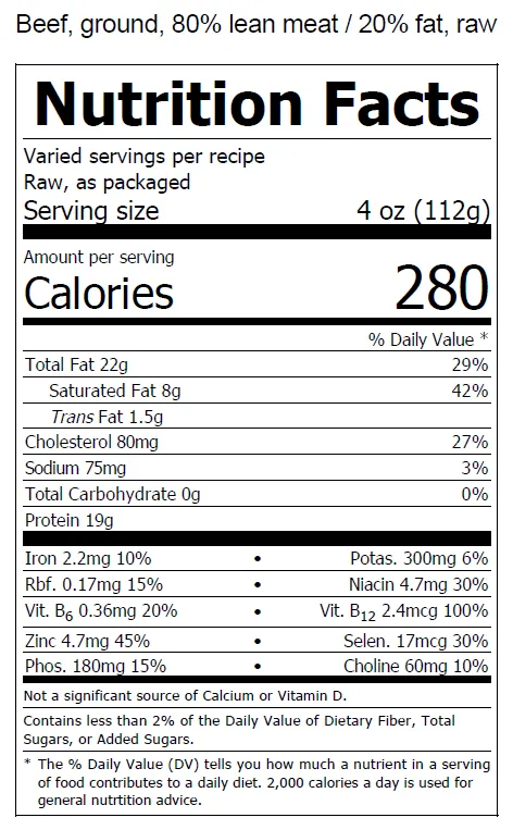 Ground Beef 100% Grass Fed – Image 2