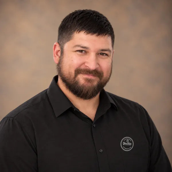 Josh Gonzales, co-owner of GlassTastic