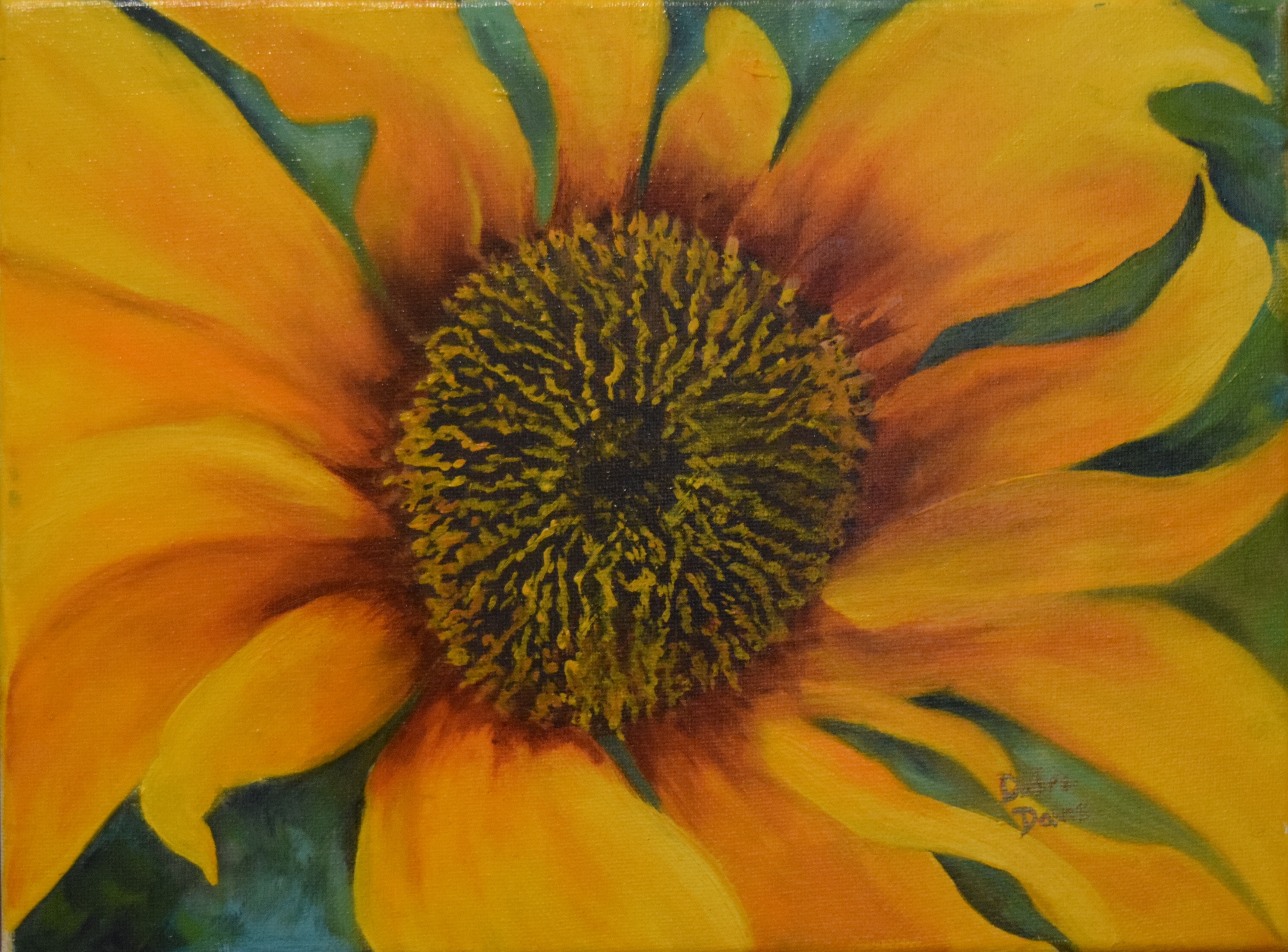 Golden Petals, Gentle Soul – Image 1
