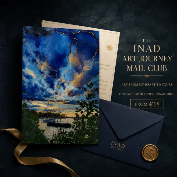 ART FROM MY HEART TO YOURS - My INAD DRAUH Postcard Collection – Image 2
