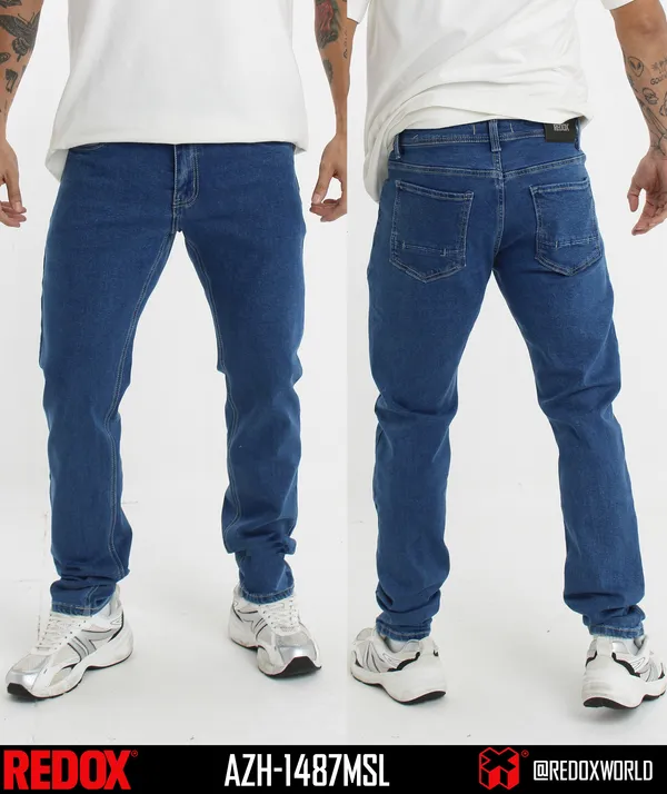 Redox Jean de Hombre Azul Clasico AZH-1487MSL