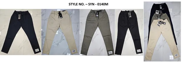 Redox Pantalon de Hombre Chino Gris Verdoso SYN-0140M