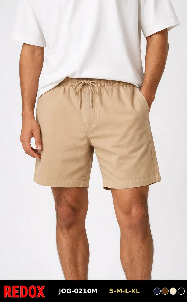 Silver Board Short de Hombre Camel Claro JOG-0210M