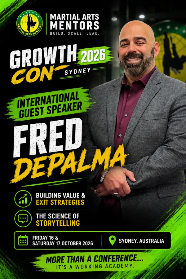 Martial Arts Growth Con 2026 poster