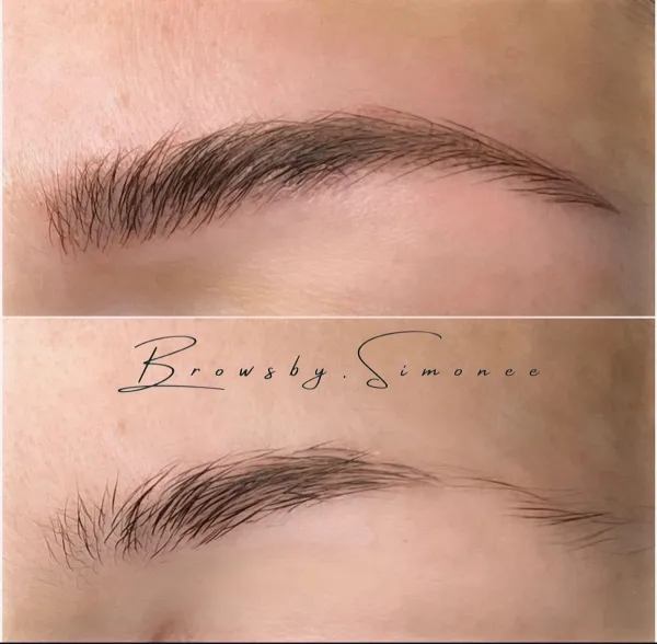 Definierade ögonbryn med Combo Brows hos Stylisten