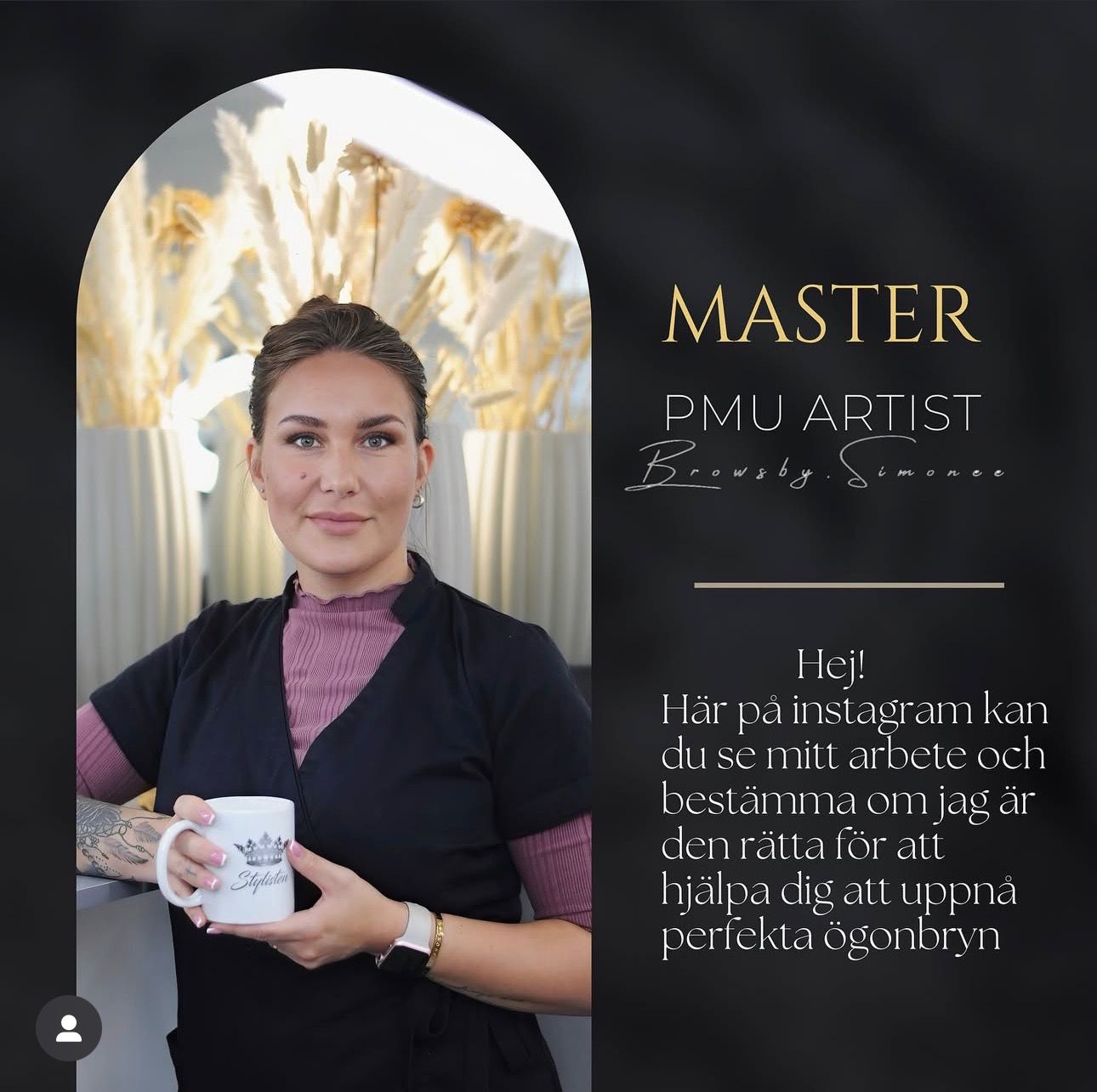 Simone, Master PMU-artist hos Stylisten