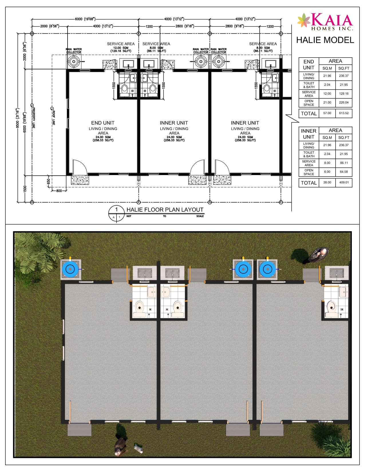 KAIA HOMES NAIC HALIE ROWHOUSE IN CAVITE – Image 2
