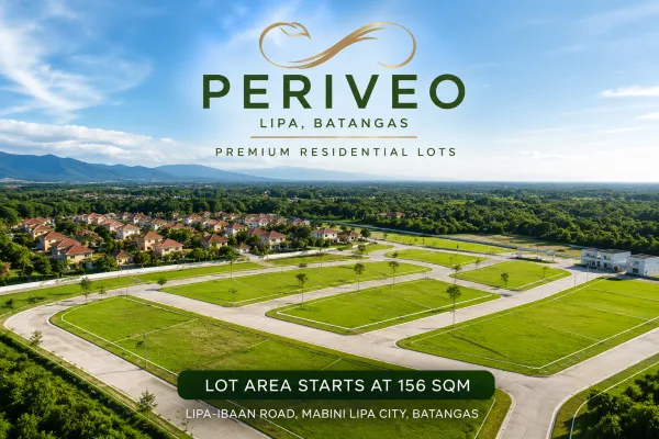PERIVEO RESIDENTIAL LOTS FOR SALE IN LIPA BATANGAS – Image 1