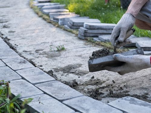 Pflasterarbeiten