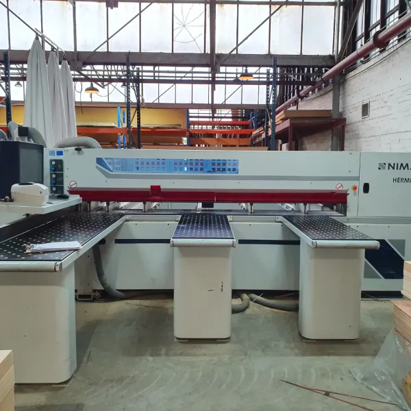 CNC beam saw cutting