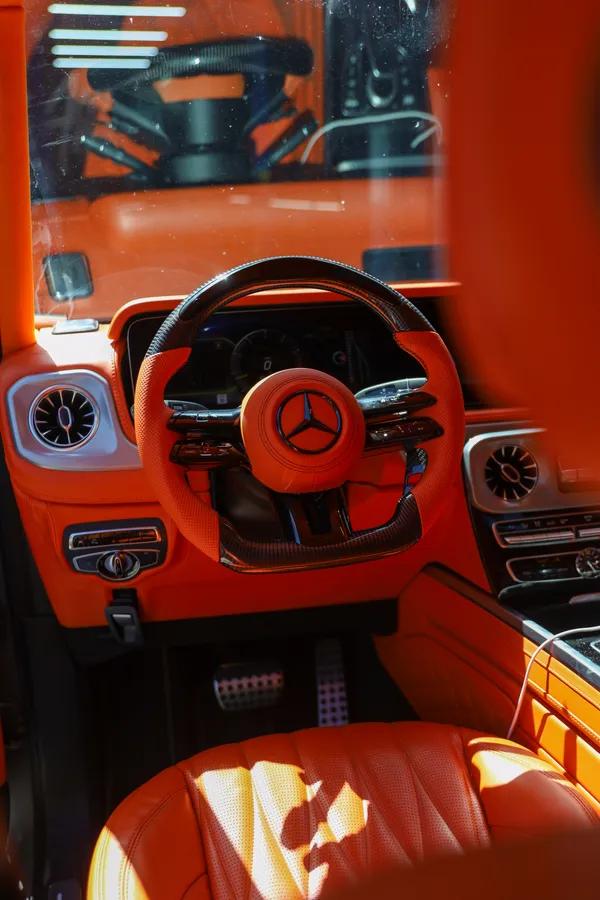 Carbon fiber steering wheel