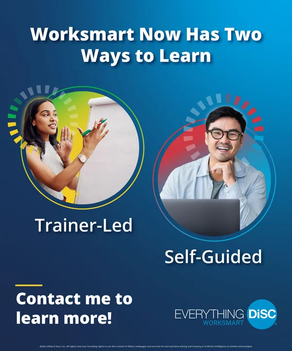 Worksmart now has two ways to learn: trainer-led and self-guided