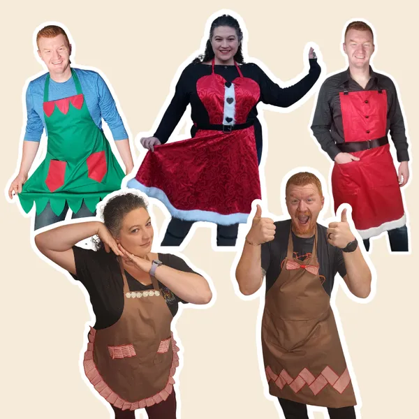 Holiday aprons sewing patterns