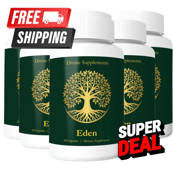 Eden Three Bottles Front View