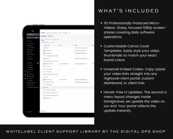 WhiteLabel Client Support Video Library – Image 2