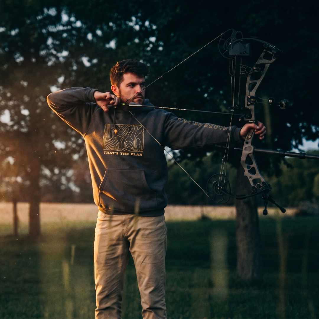 THAT'S THE PLAN | Unisex Heavyweight Hooded Sweatshirt – Image 3
