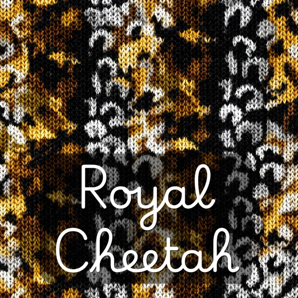 The Softie Bamboo Beanie – Royal Cheetah